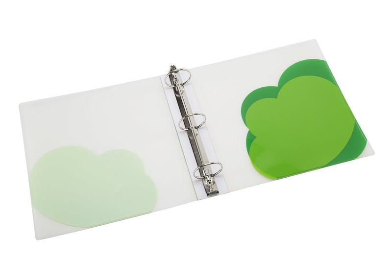 Filexec Products Cloud, Ring Binder, 2", Pack of 4 (50495-6459), Green - Image 5